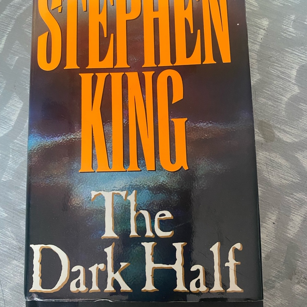 Stephen King 'The Dark Half' Hardcover Book First Edition First Printing‎